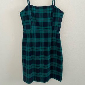 Green plaid dress forever 21
